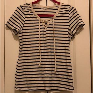 Super cute sailor tie tee!